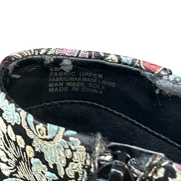 Alex Marie Tionna Block Heel Booties Brocade Size 6 - Picture 7 of 8